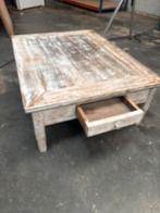 Antieke Salontafel van 18e Eeuwse Keukentafel, Antiek en Kunst, Antiek | Meubels | Tafels, Ophalen of Verzenden