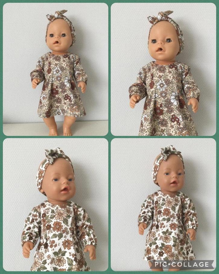 Poppenkleertjes babypop 43 cm babyborn pop 43 cm, Kinderen en Baby's, Speelgoed | Poppen, Nieuw, Babypop, Ophalen of Verzenden