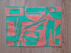 Paard, Antiek en Kunst, Kunst | Schilderijen | Abstract, Ophalen of Verzenden