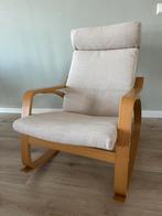 Ikea Poang Stoel met luxe Hilared Kussen, Huis en Inrichting, Fauteuils, Ophalen, 75 tot 100 cm, Zo goed als nieuw, 50 tot 75 cm