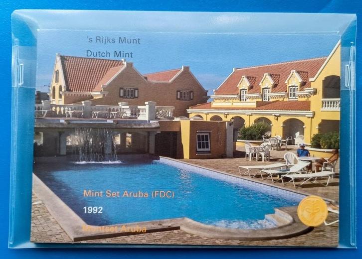 Aruba Muntset 1992, Postzegels en Munten, Munten | Nederland, Setje, Overige waardes, Koningin Beatrix, Verzenden