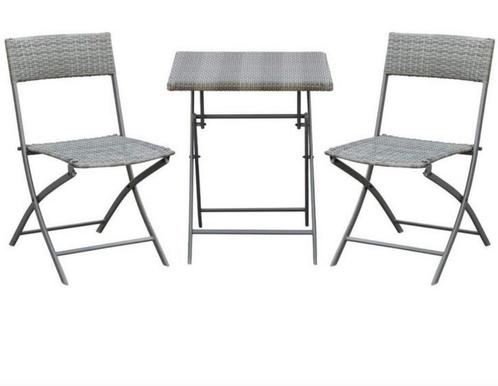 outsunny bistro tuinset set, Tuin en Terras, Tuinsets en Loungesets, Nieuw, 2 zitplaatsen, Stoel, Ophalen of Verzenden