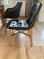 6 Gratis Eetkamerstoelen - Gebruikt, Ophalen, Gebruikt, Zwart, Vijf, Zes of meer stoelen