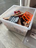 Houten Treinbaan IKEA/Lidl - Grote Bak!, Kinderen en Baby's, Speelgoed | Houten speelgoed, Ophalen, Gebruikt