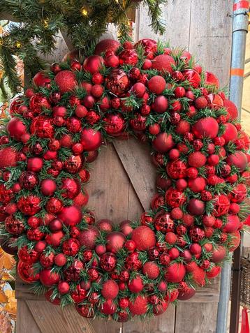 Super mooie Kerstballen kransen