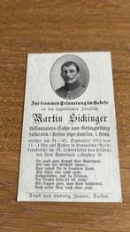 WO1 Duitse militair bidprentje, Verzamelen, Verzenden