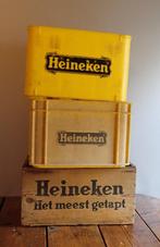 3 verschillende kratten Heineken, Ophalen, Gebruikt, Overige typen, Heineken