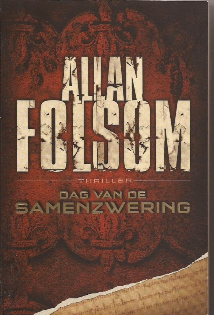 Allan Folsom Dag van de samenzwering, Boeken, Thrillers, Gelezen, Amerika, Ophalen of Verzenden