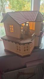 Sylvanian Families Huis met Verlichting & Meubels, Ophalen of Verzenden, Gebruikt, Poppenhuis