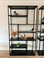 Loods5 Brooklyn Kast - VM-Design - Zwart, Huis en Inrichting, Kasten | Wandmeubels, Ophalen, Met plank(en), 200 cm of meer, Zo goed als nieuw