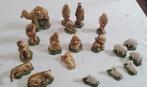 Antieke kerststal figuren eig. lv, Antiek en Kunst, Ophalen