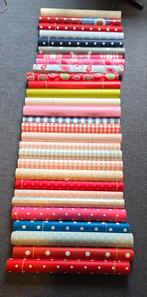 Behangrollen, Ophalen, Materiaal