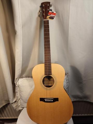 Nieuwe M2Soundsation Akoestische Gitaar+ Element+ gitaartas beschikbaar voor biedingen