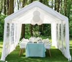 Verhuur van 3x6 of 4x8 partytent huren / huur, Tuin en Terras, Partytenten, Opvouwbaar, Partytent, Minder dan 4 meter, Zo goed als nieuw