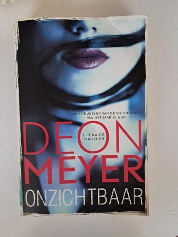 onzichtbaar- Deon Meyer   beschikbaar voor biedingen