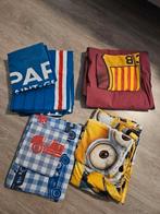 4 x 1 persoons dekbedovertrek 140 x 200 cm jongen, Ophalen of Verzenden, Gebruikt, Eenpersoons, Dekbedovertrek