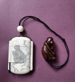 Mooie Japanse inro met nedsuke, Ophalen of Verzenden, Zo goed als nieuw, Overige materialen
