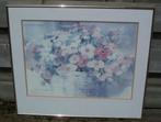 Alles moet weg: Litho Dawna Barton 1988 in lijst, Antiek en Kunst, Ophalen