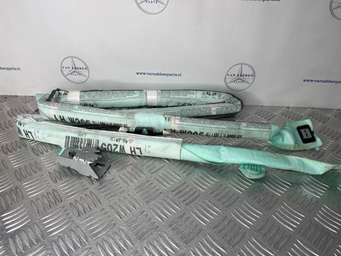 Airbag hemel links van een Mercedes C-Klasse, Auto-onderdelen, Overige Auto-onderdelen, Mercedes-Benz, Gebruikt, 3 maanden garantie