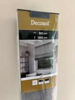 Decosol rolgordijn 80180 cm – lichtdoorlatend, ongebruikt, Ophalen, 50 tot 100 cm, Zo goed als nieuw, Grijs