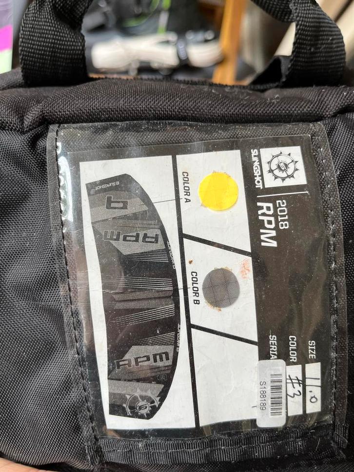 Kitesurf Set - Slingshot RPM - Compleet, Watersport en Boten, Kitesurfen, Gebruikt, Kitesurf-set, 11 m², Twintip, Ophalen