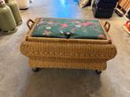 Vintge rieten naai/opbergmand kist, Ophalen, Overige materialen, Minder dan 50 cm, Gebruikt