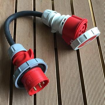 CEE 32A Reefer koelcontainer verloopadapter 400V IP67 beschikbaar voor biedingen