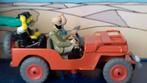 Willys Jeep Kuifje en het zwarte goud 1:43 Herge Tintin Pol, Hobby en Vrije tijd, Modelauto's | 1:43, Verzenden