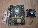 Asus H81M-Plus (defect) met werkende processor en geheugen, Computers en Software, Moederborden, DDR3, Ophalen of Verzenden, Micro-ATX