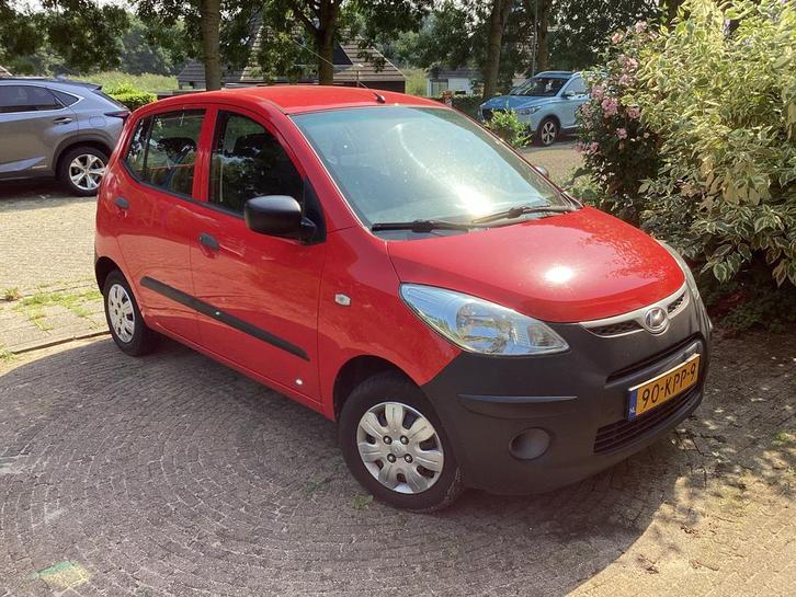 Hyundai i10 1.1 I 5DR 2010 Rood, Auto's, Hyundai, Particulier, i10, Benzine, B, Hatchback, Handgeschakeld, Origineel Nederlands