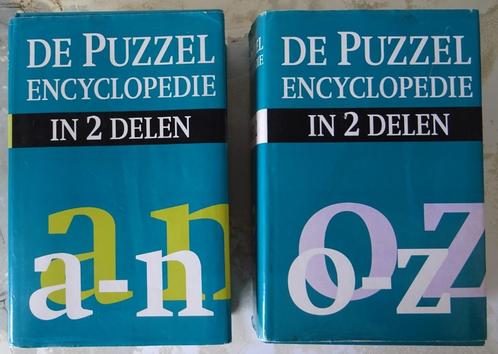 De Puzzel Encyclopedie In 2 Delen 9789036610056, Hobby en Vrije tijd, Denksport en Puzzels, Gebruikt, Puzzelboek, Minder dan 500 stukjes