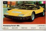 Kw417 autokaartje pininfarina ferrari bb, Ophalen of Verzenden, Zo goed als nieuw, Auto's