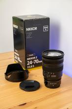 Nikon Z 24-70mm f/2.8 zoom - als nieuw (Nikkor 2.8 24-70), Ophalen, Zo goed als nieuw, Standaardlens, Zoom