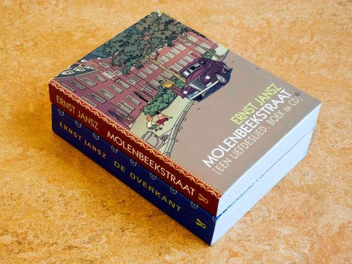 Molenbeekstraat | Ernst Jansz | boek + cd, Boeken, Muziek, Zo goed als nieuw, Overige onderwerpen, Ophalen of Verzenden