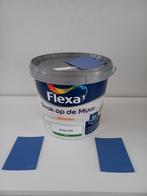 Muurverf  Blauw Nieuw!!  Flexa, Minder dan 5 liter, Ophalen, Nieuw, Blauw