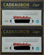 Hollands huisje 2x, Tickets en Kaartjes, Eén persoon, Cadeaubon, Warenhuis- of Winkelbon