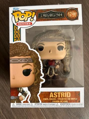 Funko Pop! How to train… Astrid en Hiccup #1790 en #1791 beschikbaar voor biedingen