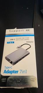 type-c adapter 7 in 1, Ophalen of Verzenden, Nieuw, Minder dan 2 meter, Overige kabels