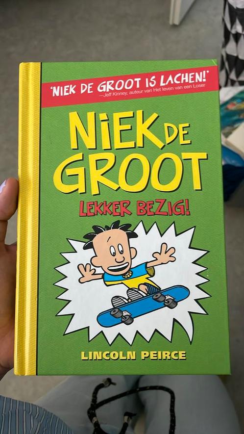 Lincoln Peirce - Niek de Groot lekker bezig, Boeken, Kinderboeken | Jeugd | 10 tot 12 jaar, Nieuw, Ophalen of Verzenden