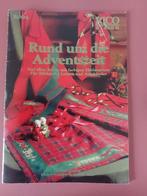 Kerst borduurboekje Rico Designs., Hobby en Vrije tijd, Borduren en Borduurmachines, Ophalen of Verzenden, Zo goed als nieuw, Patroon