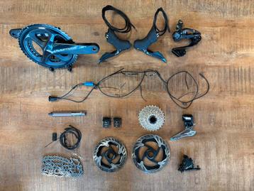 Shimano Ultegra R8070 Di2 disc groep 11S 52-36T powermeter beschikbaar voor biedingen