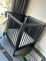 Kidsmill Sixties box mat zwart 100x80cm Incl matras etc, Kinderen en Baby's, Boxen, Ophalen, Zo goed als nieuw