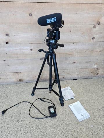 Sony ZV-1 Camera + Rode Microfoon & Statief beschikbaar voor biedingen