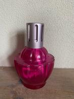 Lampe Berger fuchsia roze glas geurbrander, Ophalen of Verzenden, Zo goed als nieuw, Overige materialen, Minder dan 25 cm