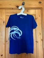 T-shirt M kobalt blauw Zipline eagles track, Maat 38/40 (M), Blauw, Eagle track, Ophalen of Verzenden