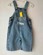 Tuinbroek denim blauw salopette spijkerstof I love mama 98, Overige typen, Nieuw, Ophalen of Verzenden, Shein