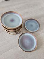 Ontbijtborden Set 10 stuks, Gebruikt, Ophalen of Verzenden, Bord(en), Effen