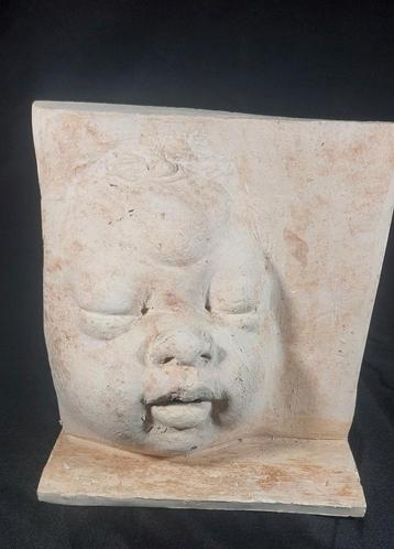 Jan Dumortier Baby Hoofd Sculptuur beschikbaar voor biedingen