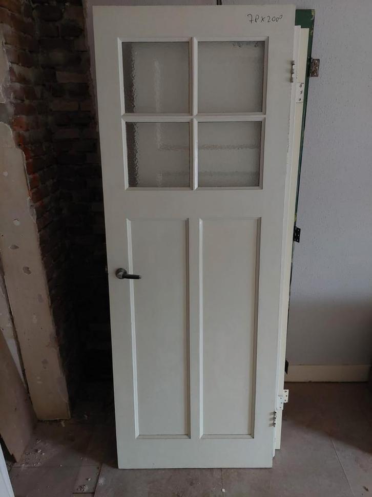 Authentieke Paneeldeuren - Diverse modellen beschikbaar, Doe-het-zelf en Verbouw, Deuren en Horren, Gebruikt, Binnendeur, 200 tot 215 cm