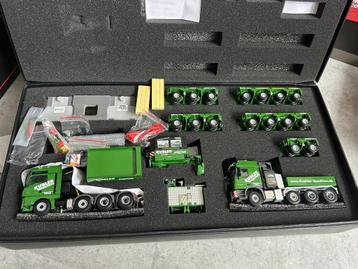 WSI 1:50 Kubler MB Titan + MAN TGX + scheuerle + lading beschikbaar voor biedingen